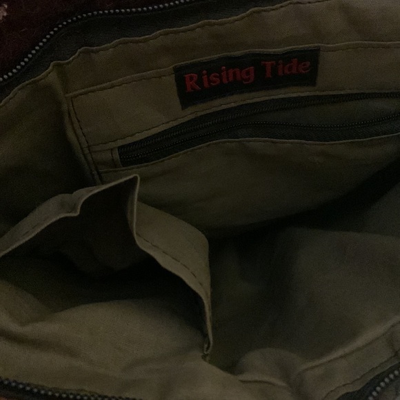 NEW Anthropologie Rising Tide handmade wool purse - Picture 11 of 16